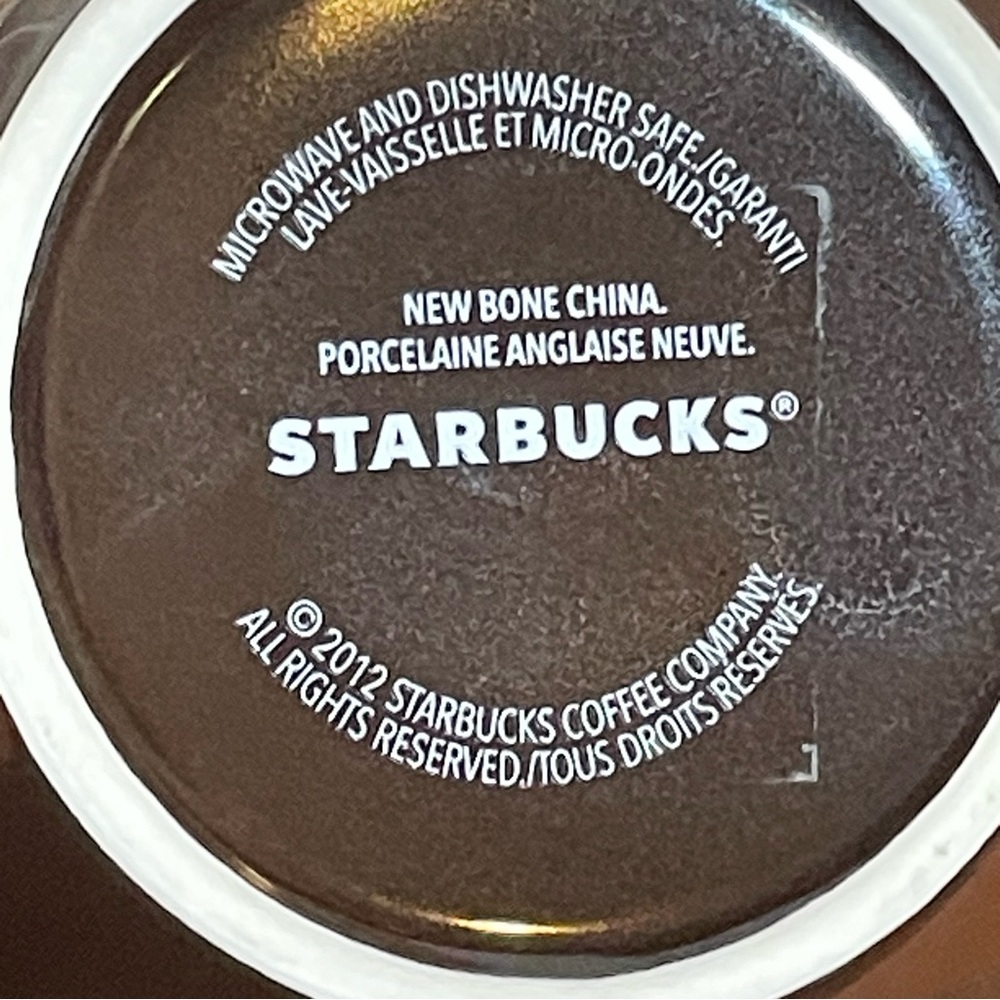 Starbucks 2012 Anniversary Brown & Gold Siren Crown Mermaid 12 oz. Cup - Picture 7 of 7